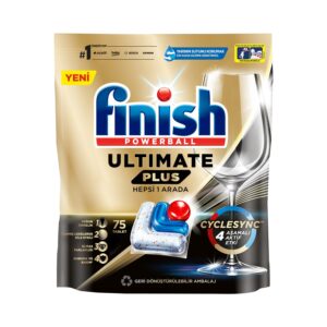 قرص ماشین ظرفشویی فینیش Ultimate Plus بسته ۷۵ عددی